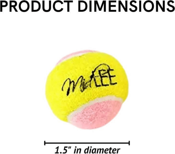 Mini Tennis Balls for Small Dogs - Pack of 12 - Image 3