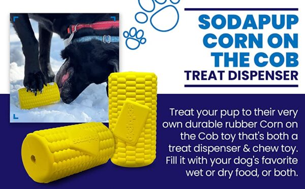 Corn on the Cob – Dog Treat Dispenser and Chew Toy - Image 8