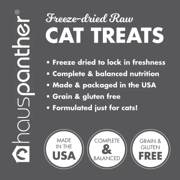 Chicken Bites Freeze Dried Raw Cat Treats 1.5 oz - Image 2