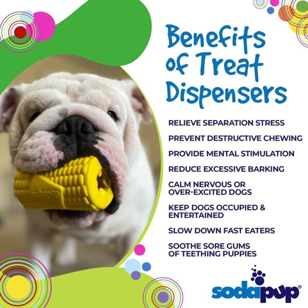 Corn on the Cob – Dog Treat Dispenser and Chew Toy - Image 4