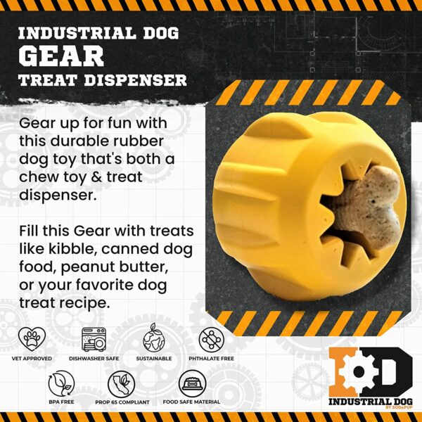 Industrial Dog Gear – Dog Treat Dispenser and Chew Toy - Image 6