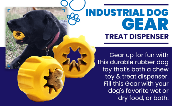 Industrial Dog Gear – Dog Treat Dispenser and Chew Toy - Image 9